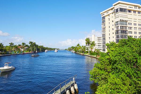 Waterfront in Delray Beach Florida