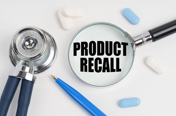 A product recall graphic