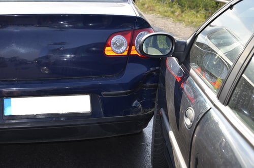Sideswipe Collision Car Accident