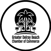 Delray chamber logo black